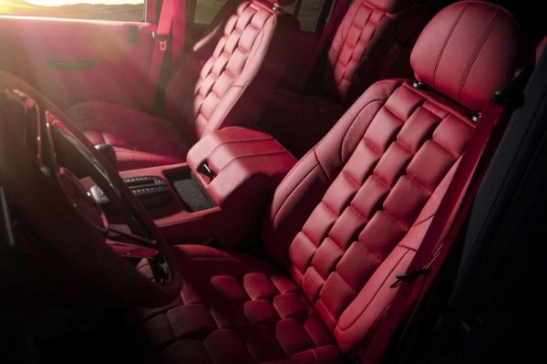 Project Kahn Comfort Leather Interior for Defender 110