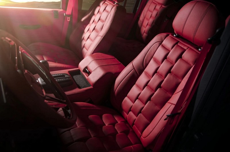 Project Kahn Comfort Leather Interior for Defender 110