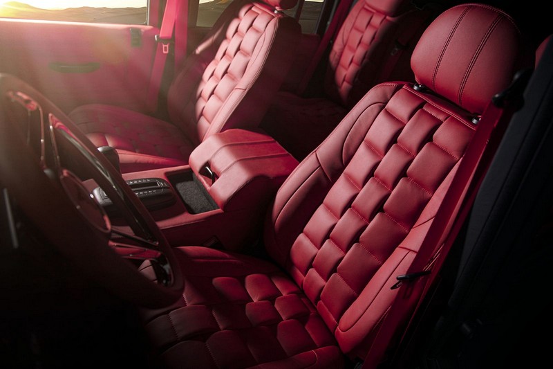 Project Kahn Comfort Leather Interior - 3D Modular Design for Defender 90