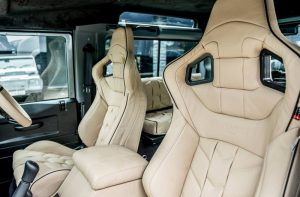 Project Kahn 6 Seat Conversion Sport Leather Interior Defender 90