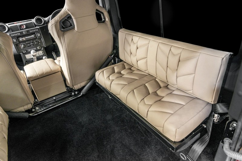 Project Kahn 6 Seat Conversion Sport Leather Interior Defender 90 - Image 8