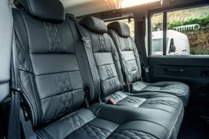 Project Kahn Sport Leather Interior - Diamond Design for Defender 110