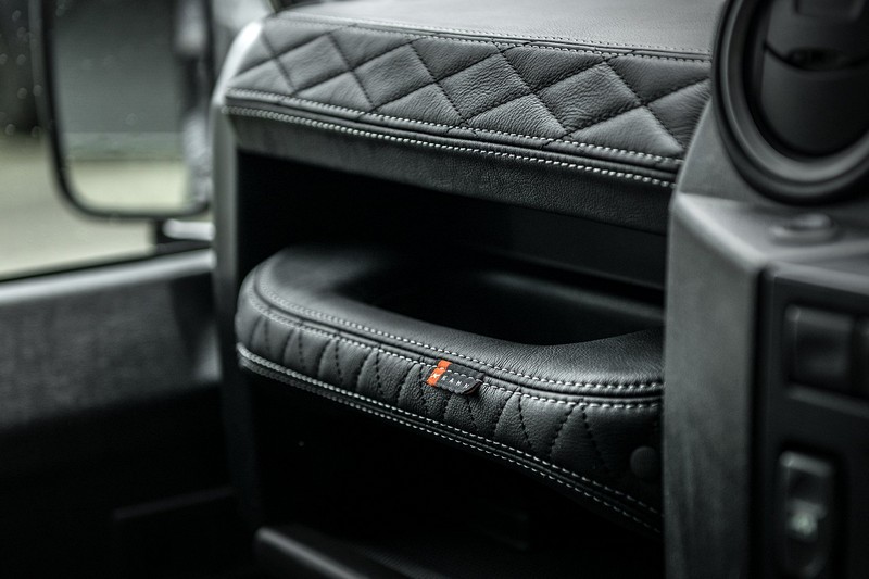 Project Kahn Sport Leather Interior - Diamond Design for Defender 110 - Image 8