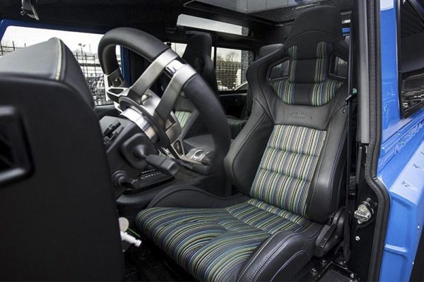 Project Kahn Leather Interior for Defender 90