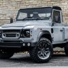 Project Kahn Shadow Chrome Headlights with Parking Bulb (LHD) for Defender 90/110 - Image 4