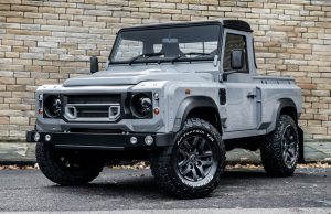 Project Kahn Shadow Chrome Headlights with Parking Bulb (RHD) for Defender 90/110 - Image 4