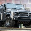 Project Kahn Shadow Chrome Headlights with Parking Bulb (LHD) for Defender 90/110 - Image 5