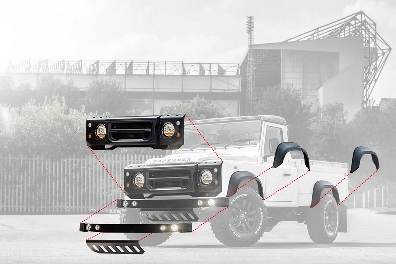 Project Kahn Single Cab Pickup Tailored Conversion for Defender 110 - Image 2
