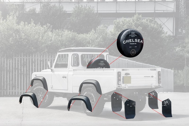 Project Kahn Single Cab Pickup Tailored Conversion for Defender 110 - Image 3