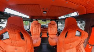 Project Kahn 4 Seats Sport Leather Interior 360° Tour for Defender 90