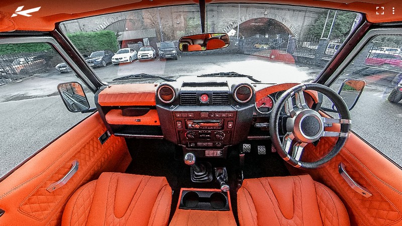Project Kahn 4 Seats Sport Leather Interior 360° Tour for Defender 90 - Image 3