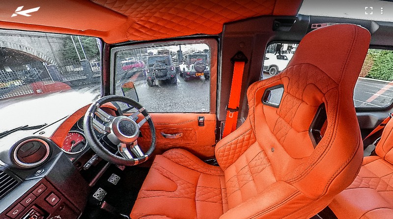 Project Kahn 4 Seats Sport Leather Interior 360° Tour for Defender 90 - Image 2