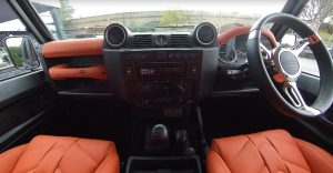 Project Kahn Sports Interior - Volcanic Burnt Orange for Defender 110 - Image 3