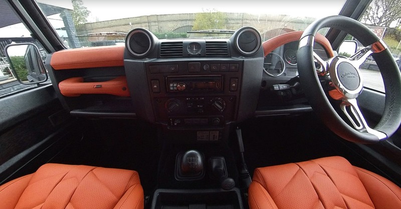 Project Kahn Sports Interior - Volcanic Burnt Orange for Defender 110 - Image 3