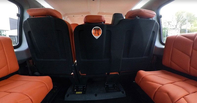 Project Kahn Sports Interior - Volcanic Burnt Orange for Defender 110 - Image 6