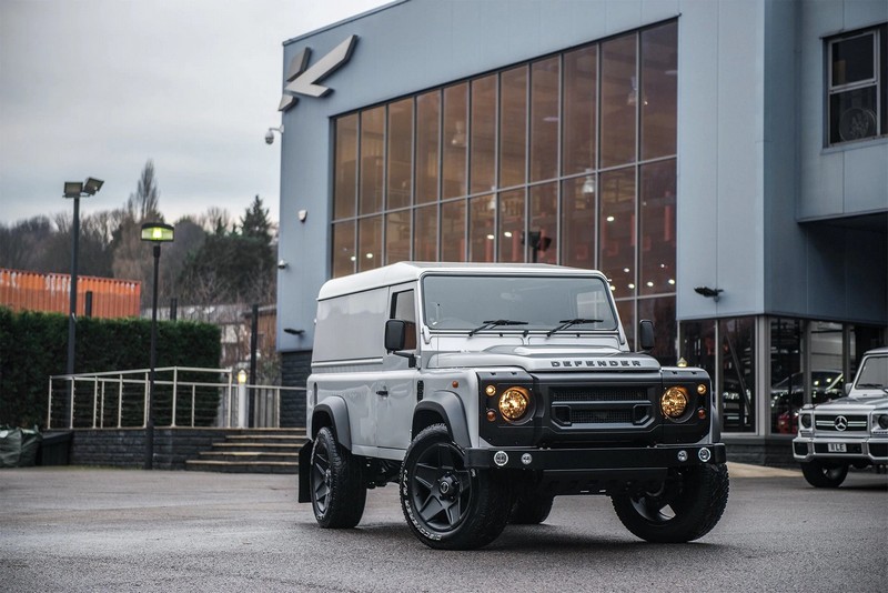 Project Kahn Utility Van Forest Track Tailored Conversion for Defender 110