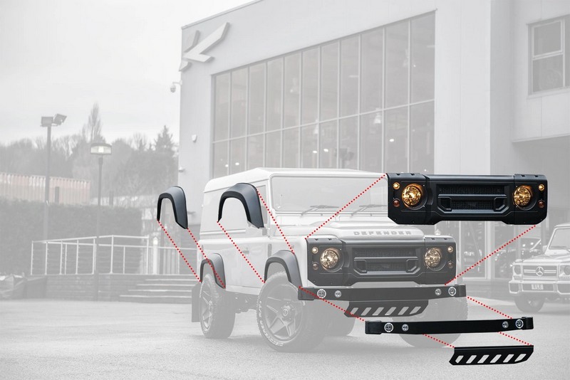Project Kahn Utility Van Forest Track Tailored Conversion for Defender 110 - Image 3