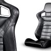 Project Kahn Vegan Leather GTB Sports Seats for Defender 110