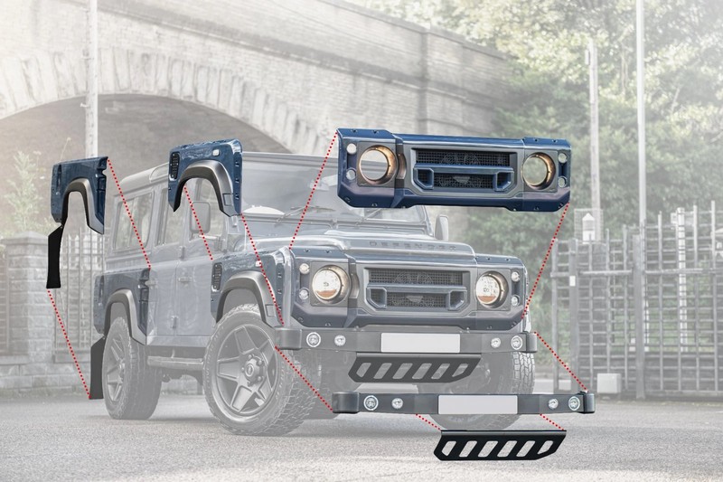 Project Kahn Wide Track Tailored Conversion for Defender 110 - Image 2