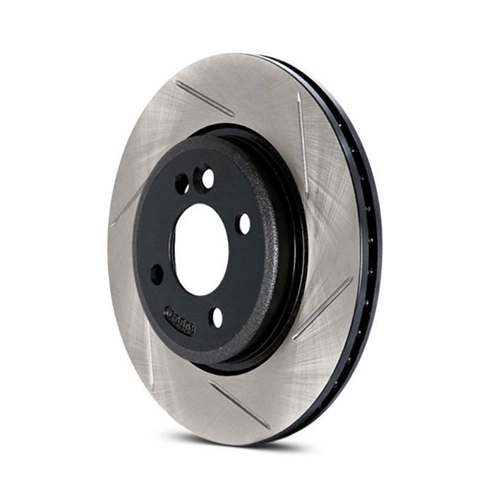 StopTech Sport Slotted Brake Rotor, Front Left for Defender