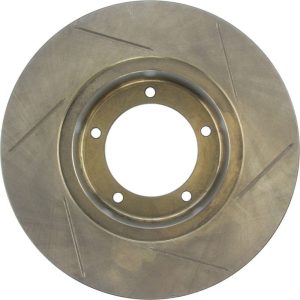 StopTech Sport Drilled & Slotted Brake Rotor, Front Left for Defender - Image 3
