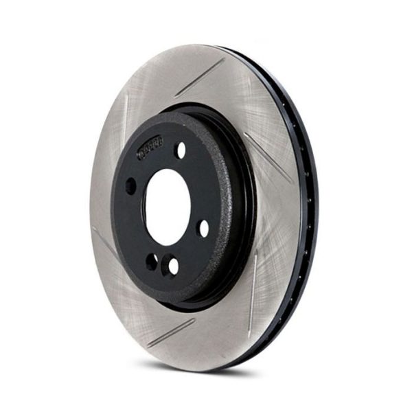 StopTech Sport Slotted Brake Rotor, Front Right for Defender