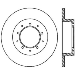 StopTech Sport Slotted Cryo Brake Rotor, Rear Left for Defender - Image 6