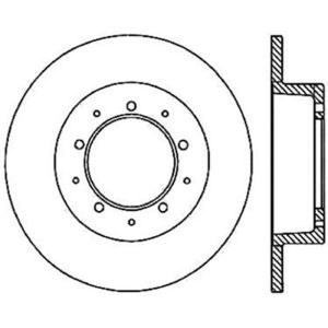 StopTech Sport Slotted Cryo Brake Rotor, Rear Right for Defender - Image 7