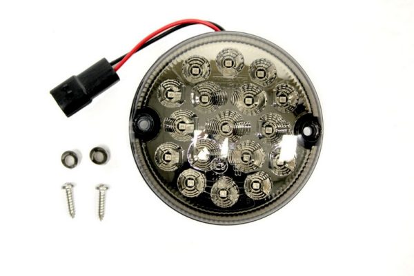 95mm LED Fog Light Smoked for Defender