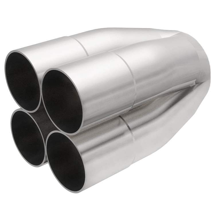 MagnaFlow 2x 3in. 4 into 1 Performance Exhaust Header Merge Collector for Defender 90/110