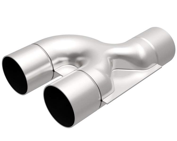 MagnaFlow Stainless Steel Y-Pipe (2.5"/2.5") for Defender