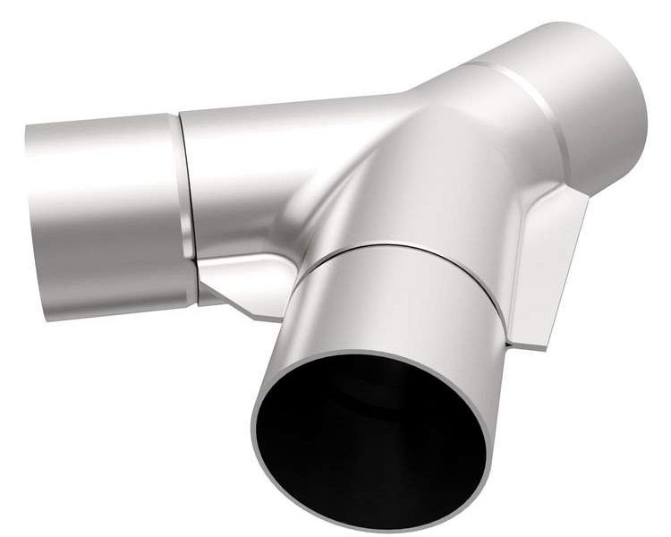 MagnaFlow Stainless Steel Y-Pipe (2.5"/2.5") for Defender