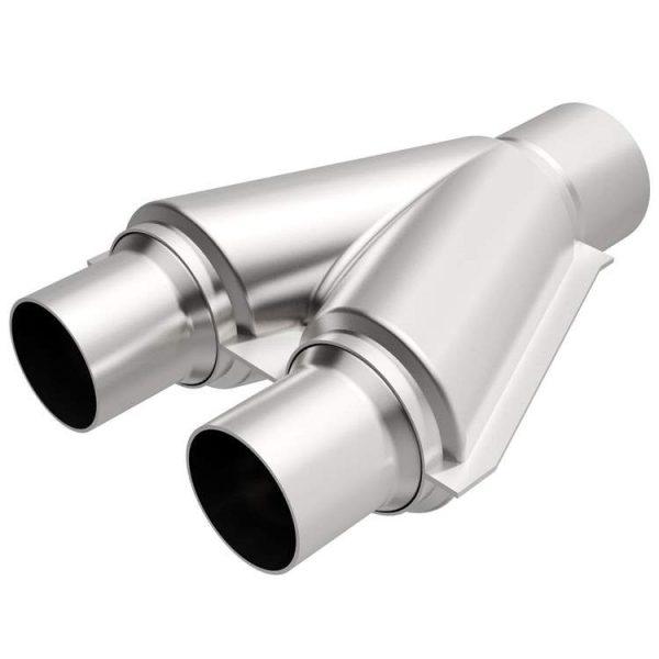 MagnaFlow Stainless Steel Y-Pipe ( 2.5"/2.5") for Defender