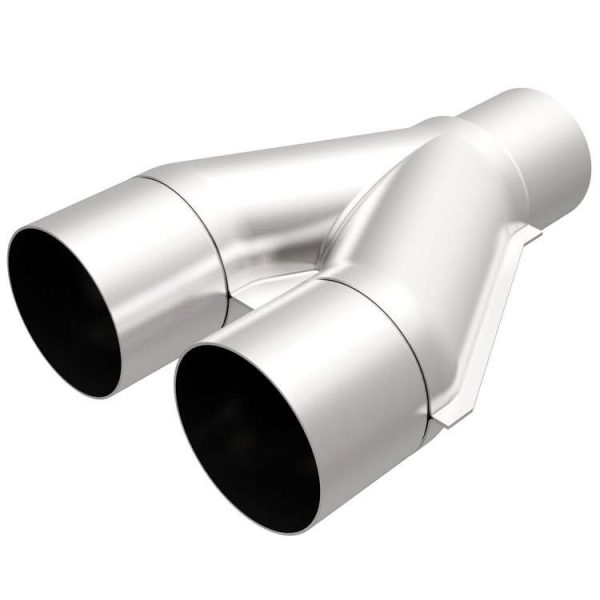 MagnaFlow Stainless Steel Y-Pipe (3.5"/4") for Defender