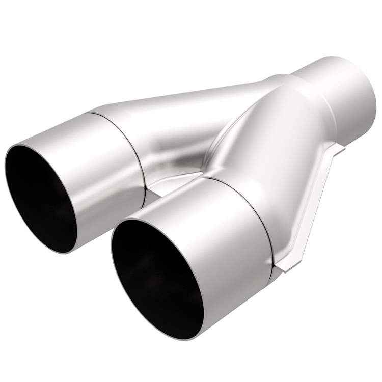 MagnaFlow Stainless Steel Y-Pipe (3.5"/4") for Defender