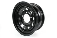 Modular Steel Wheel 7x16 Black - Modular for All Defenders