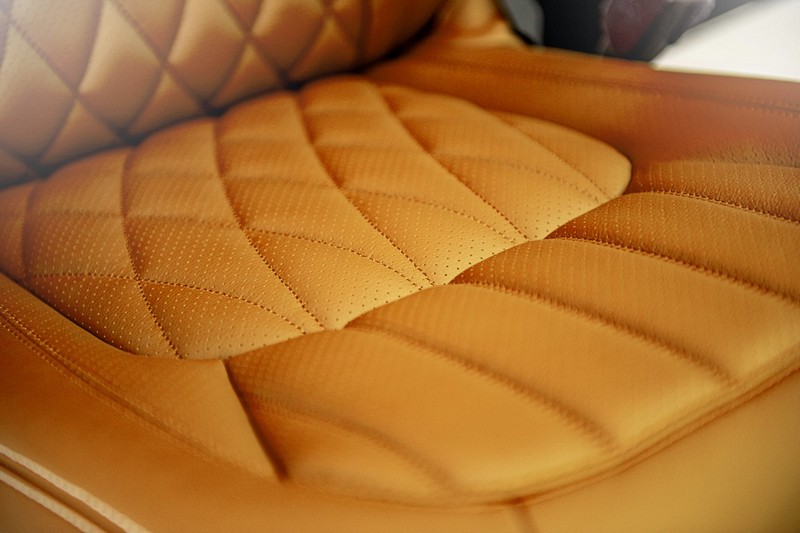 Project Kahn Comfort Leather Interior - Volcanic Yellow for 2020+ Defender 90 - Image 8