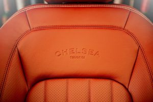 Project Kahn Comfort Leather Interior - Volcanic Orange for 2020+ Defender 90 - Image 9