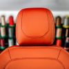 Project Kahn Comfort Leather Interior - Volcanic Orange for 2020+ Defender 90 - Image 3