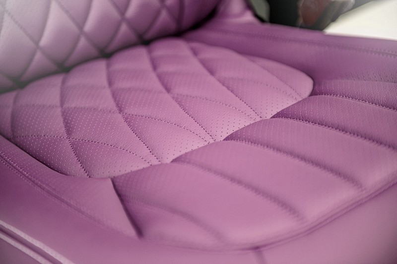 Project Kahn Comfort Leather Interior - Volcanic Pink for 2020+ Defender 90 - Image 8