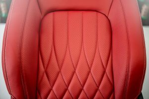 Project Kahn Comfort Leather Interior - Volcanic Red for 2020+ Defender 90 - Image 7