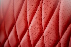 Project Kahn Comfort Leather Interior - Volcanic Red for 2020+ Defender 90 - Image 9
