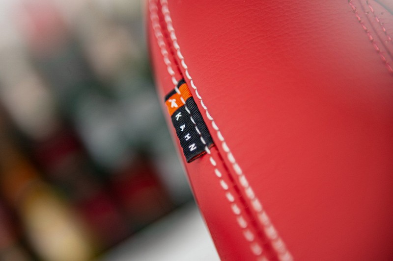 Project Kahn Comfort Leather Interior Volcanic Red - Designo Design for 2020+ Defender 130 - Image 5