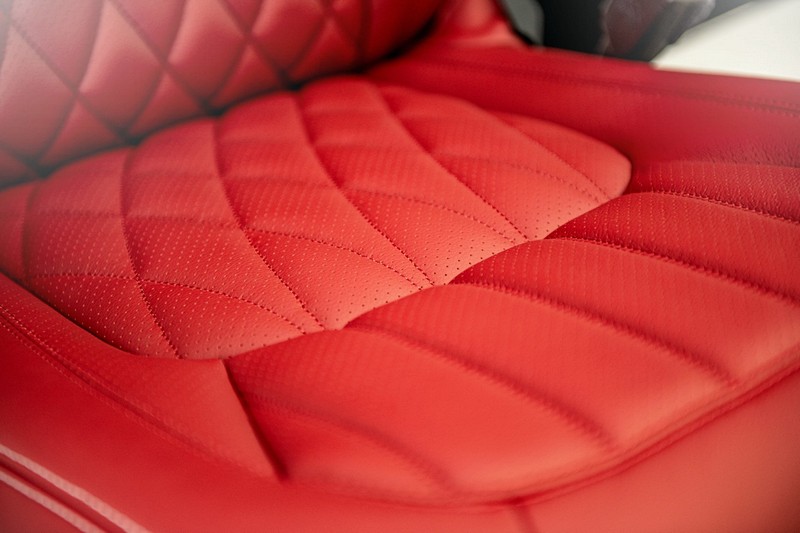 Project Kahn Comfort Leather Interior Volcanic Red - Designo Design for 2020+ Defender 130 - Image 7