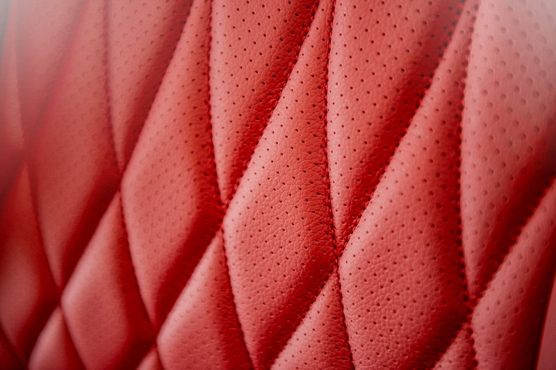 Project Kahn Comfort Leather Interior Volcanic Red - Designo Design for 2020+ Defender 130 - Image 9