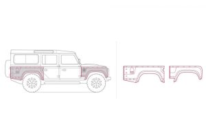 Project Kahn Wide Track Body Kit for Defender 110 - Image 22