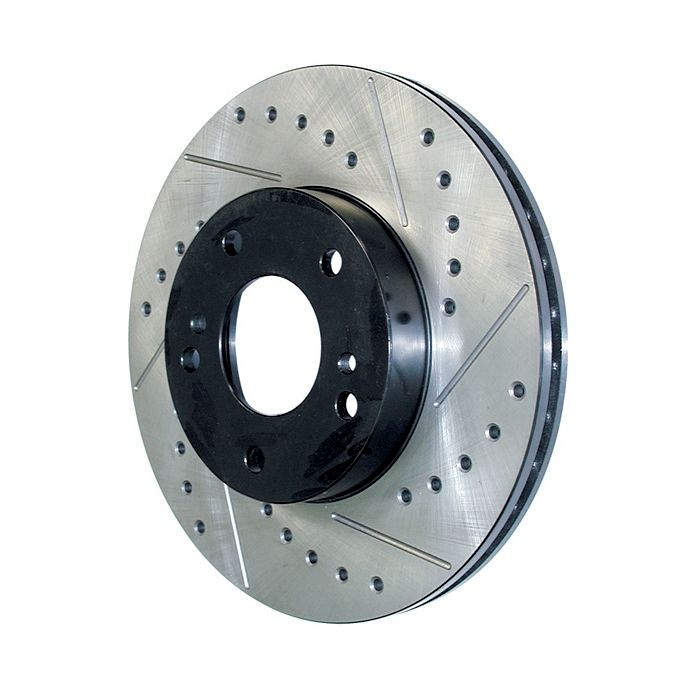 StopTech Sport Drilled & Slotted Brake Rotor, Rear Left for Defender