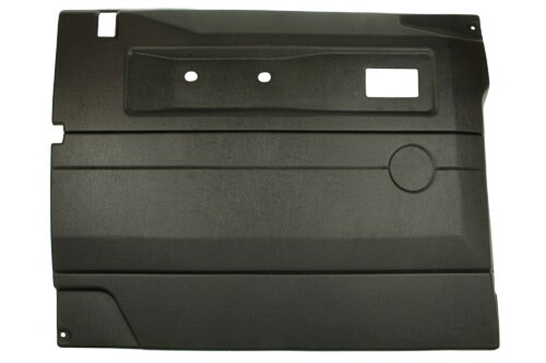 TerraFirma Black LH Push Button Front Door Card with Electric Windows Defender upto 2007