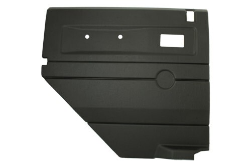 TerraFirma Black LH Push Button Rear Door Card with Electric Windows Def upto 2007