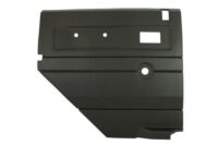 TerraFirma Black LH Push Button Rear Door Card with Manual Windows Def upto 2007